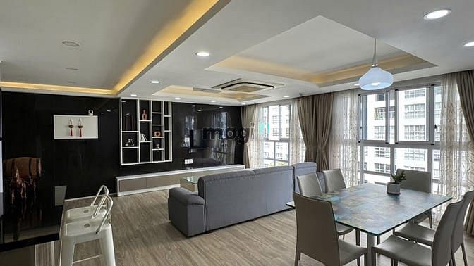 Hình ảnh Cho Thuê Căn Hộ Happy Valley Căn Góc 3PN, full nội thất, Giá 29tr/th