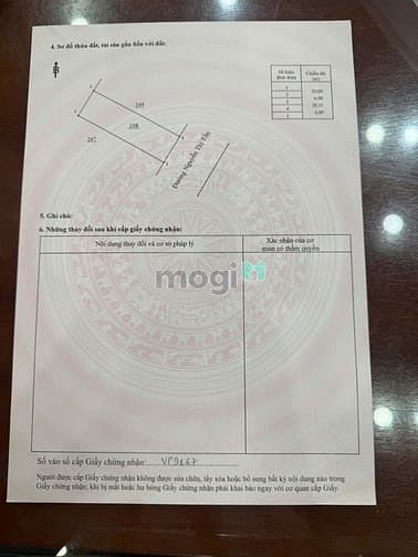 Hình ảnh Bán đất mặt tiền đường Nguyễn Thị Tồn gần Pouchen SHR 120m2 giá 5.3 tỷ