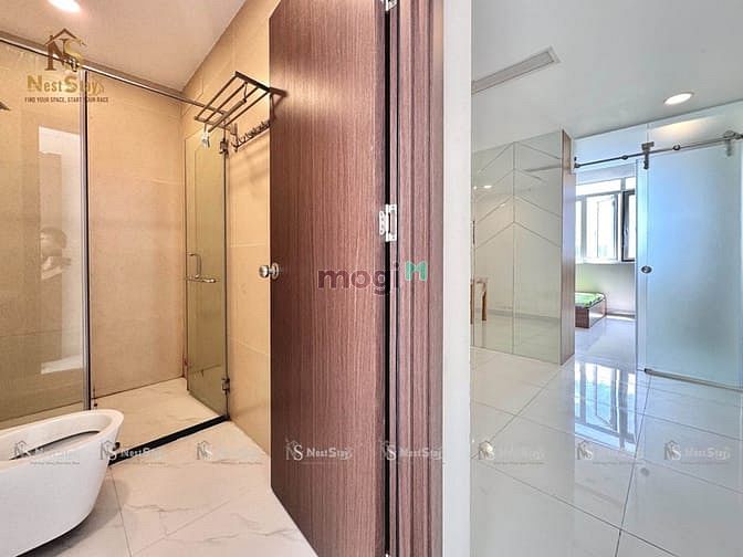 Hình ảnh 🏠cho thuê Penhouse 1 phòng ngủ riêng biệt 45m2 trở lên thang máy 7tr2