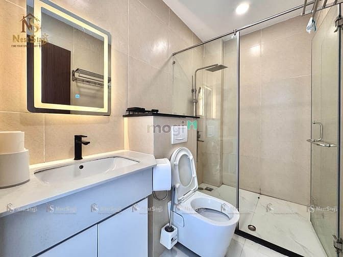 Hình ảnh 🏠cho thuê Penhouse 1 phòng ngủ riêng biệt 45m2 trở lên thang máy 7tr2