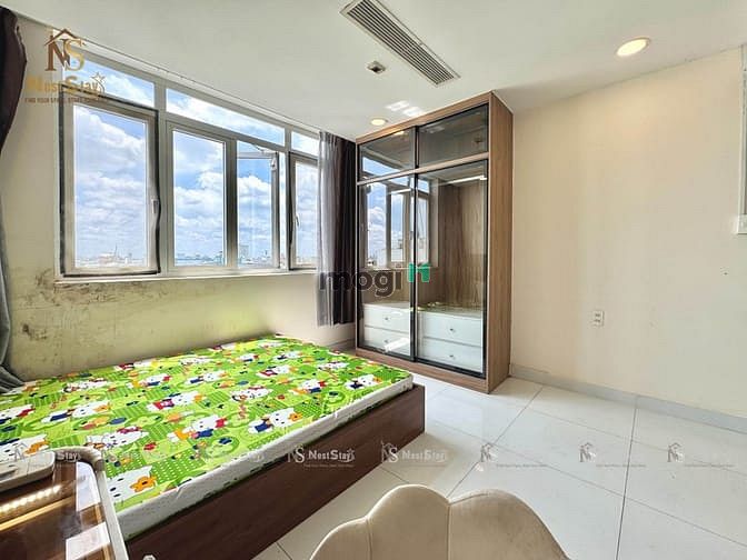 Hình ảnh 🏠cho thuê Penhouse 1 phòng ngủ riêng biệt 45m2 trở lên thang máy 7tr2