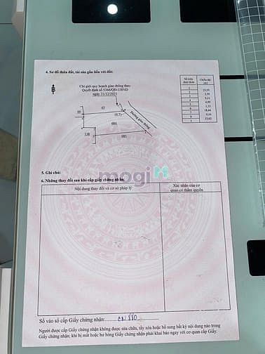 Hình ảnh Đất nền khu dân cư công ty đô thành diện tích phù hợp lên thổ tách
