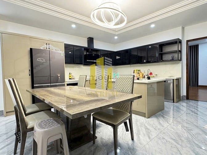 Hình ảnh Nhà Đấy Đủ Nội Thất 5 Phòng Giá 55 Triệu - Hầm 3 Lầu