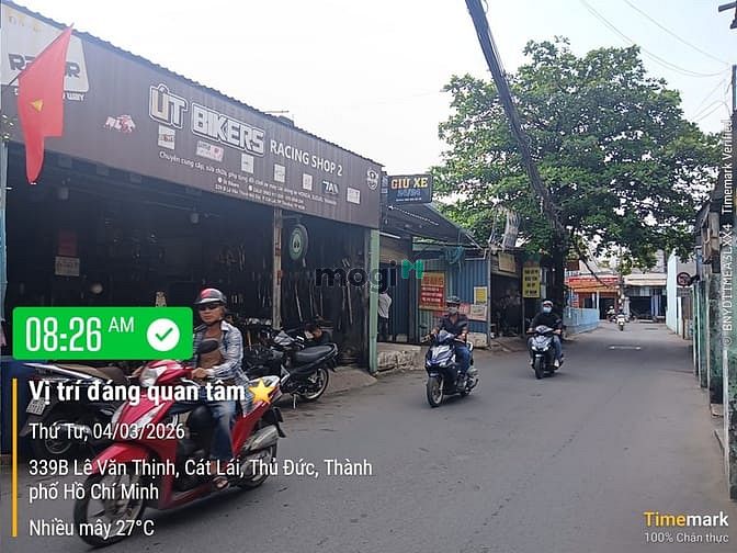 Hình ảnh Bán Đất Mặt tiền số 339B Lê Văn Thịnh Quận 2ngang hơn 23m đang có HĐ