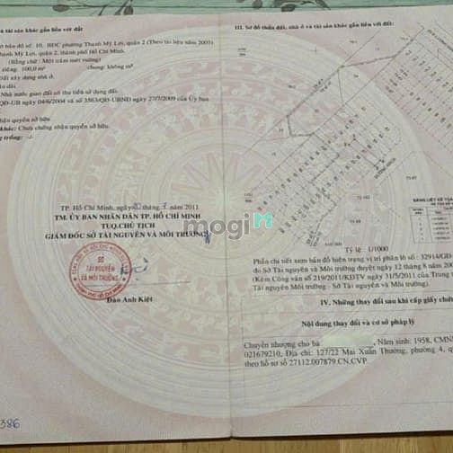 Hình ảnh Chính Chủ Gửi Bán Lô Đất MT Đường Trương Văn Bang P.Bình Trưng Tây
