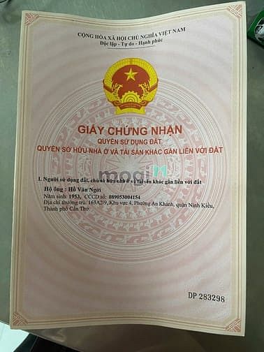 Hình ảnh Chỉ 45tr/m2 — Nhà thổ cư lộ giới 7,6m Nguyễn Văn Cừ, Cần Thơ