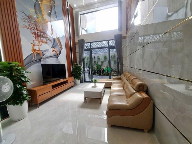 Hình ảnh Nhà Full Nội Thất 1/ Gò Xoài, Bình Tân: 4mx20m 1 lửng 3 lầu+ thang máy