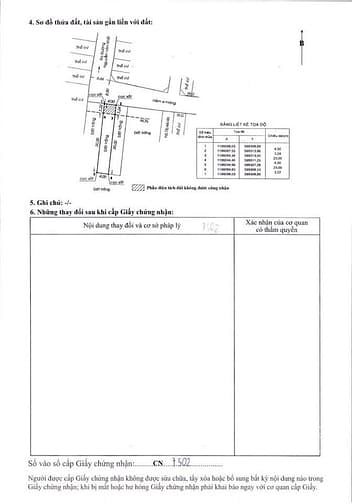 Hình ảnh Bán đất đẹp hẻm xe tải (4x23) 78/44/48 Đường 12 p11 Gò Vấp