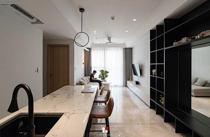 Hình ảnh Cần cho thuê gấp CH Midtown PMH Q7, 2PN 2WC, hướng ĐN, giá 27tr/th.