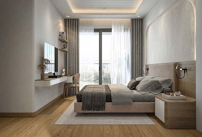 Hình ảnh Cho thuê nhanh CH Midtown dt 125m2 ,3PN,2wc nhà full nội thất cao cấp.
