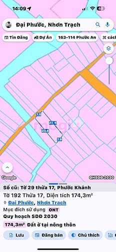 Hình ảnh Đất nền khu dân cư xã phước khánh full thổ cư gần sông mát mẻ