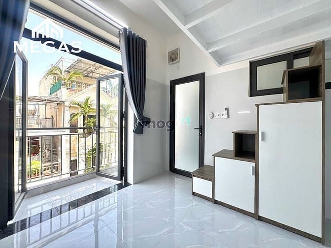 Hình ảnh Cho Thuê Căn Hộ Full Nội Thất 100% _ Ban công, cửa sổ _ Cầu Tham Lương