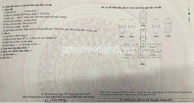 Hình ảnh Bán CHDV Phú Mỹ Hưng Q7, thang máy, 432 m² sàn, 1 trệt + 4 tầng