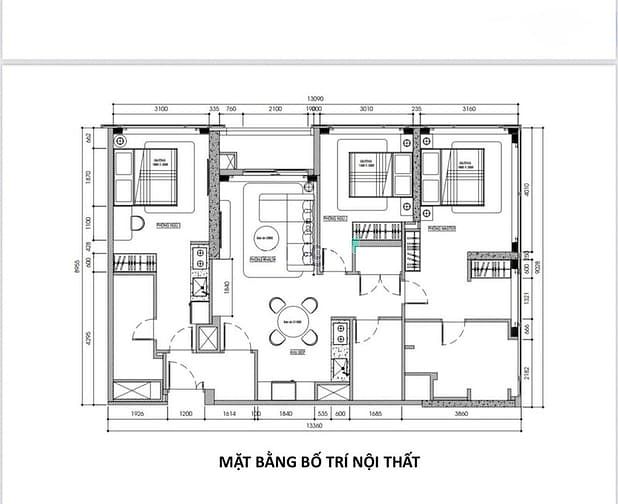 Hình ảnh Cho thuê Trang Chủ MB66.COM / Đăng Ký Tặng 66K Grand Marina Q.1 - 124m2 3pn dạng Dual key