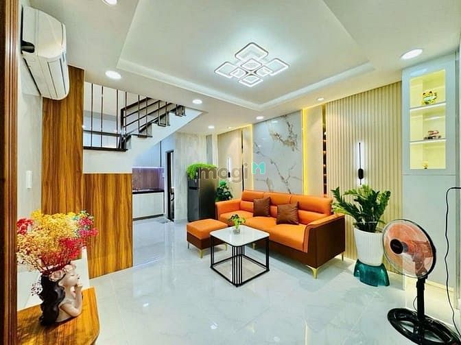 Hình ảnh Định Thổ Địa - Hoàng Hoa Thám TT BT DT 25m2 ngang 4m 2PN