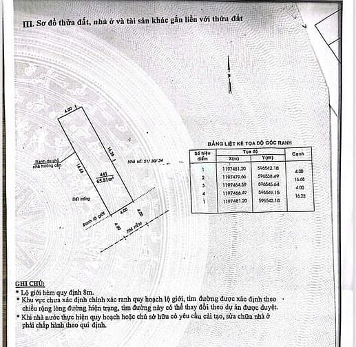 Hình ảnh Bán đất hẻm xe hơi - Trần Thị Trọng, Tân bình