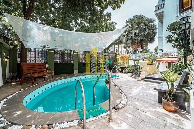 Hình ảnh Biệt thự Thảo Điền 300m2 có hồ bơi sân vườn giá 130 triệu