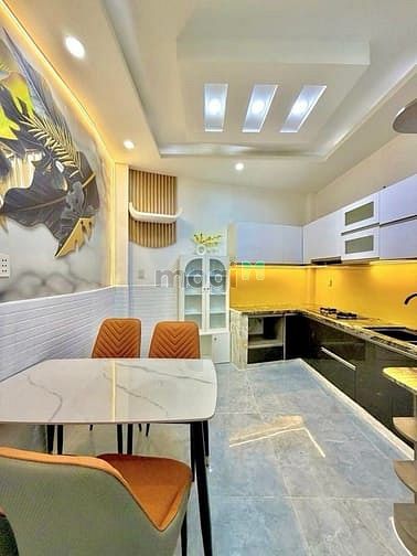 Hình ảnh 🍒Định Thổ Địa🍒 Siêu phẩm Phan Văn Trị 5PN 4 Lầu Đúc Nở hậu H3G thông