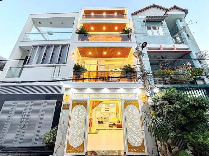 Hình ảnh NHÀ PHỐ HIỆN ĐẠI vừa hoàn thiện - Hẻm xe hơi 6m GÒ Ô MÔI QUẬN 07