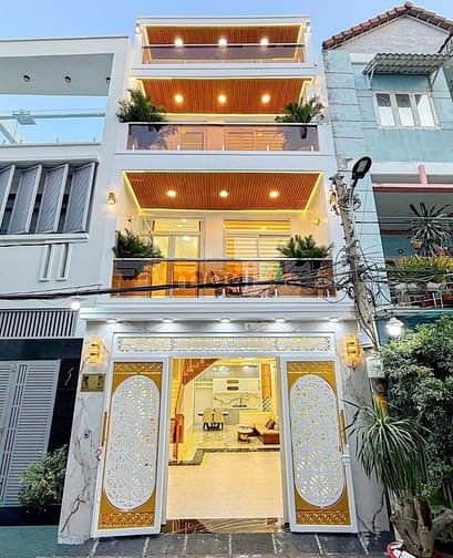 Hình ảnh NHÀ PHỐ HIỆN ĐẠI vừa hoàn thiện - Hẻm xe hơi 6m GÒ Ô MÔI QUẬN 07