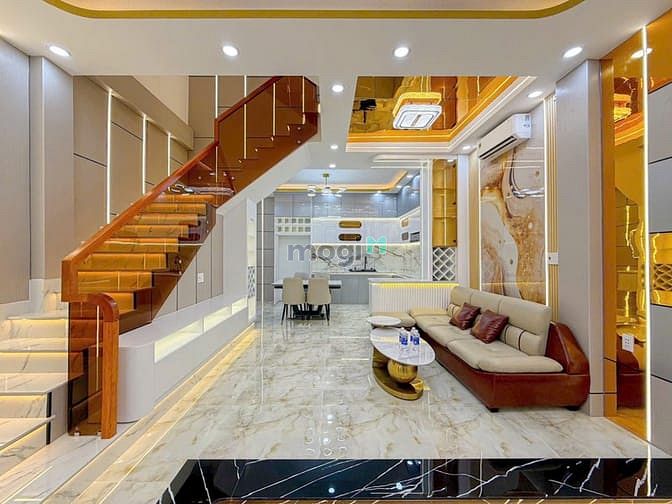 Hình ảnh NHÀ PHỐ HIỆN ĐẠI vừa hoàn thiện - Hẻm xe hơi 6m GÒ Ô MÔI QUẬN 07