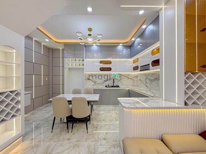 Hình ảnh NHÀ PHỐ HIỆN ĐẠI vừa hoàn thiện - Hẻm xe hơi 6m GÒ Ô MÔI QUẬN 07