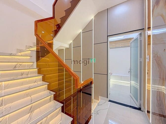 Hình ảnh NHÀ PHỐ HIỆN ĐẠI vừa hoàn thiện - Hẻm xe hơi 6m GÒ Ô MÔI QUẬN 07