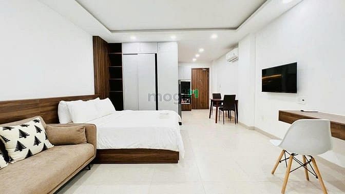 Hình ảnh Studio rộng rãi tại Thảo Điền - Full nội thất máy giặt riêng ban công