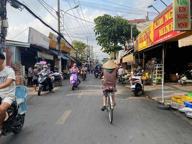 Hình ảnh Đất mặt tiền chợ Cây Sộp, Đông Hưng Thuận 02 Quận 12, sổ hồng riêng