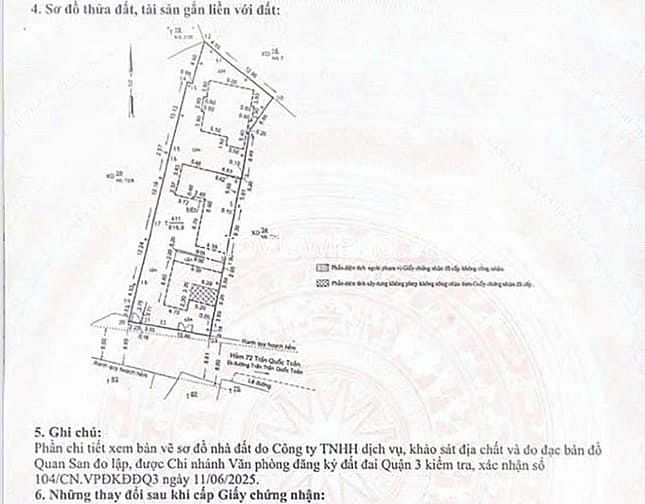 Hình ảnh Bán đất vàng Trần Quốc Toản Q3, 815m2, ngang 16.2m, xây 2 hầm, 12 lầu