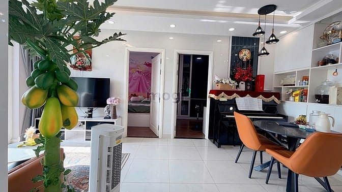 Hình ảnh Căn 2PN, 77m2 C/c Harmona- Trương Công Định, Nội thất, Giá 12tr/th.