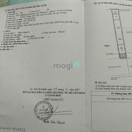 Hình ảnh CẦN BÁN NHÀ HẺM XE TẢI – ÂU DƯƠNG LÂN, PHƯỜNG 03, QUẬN 8