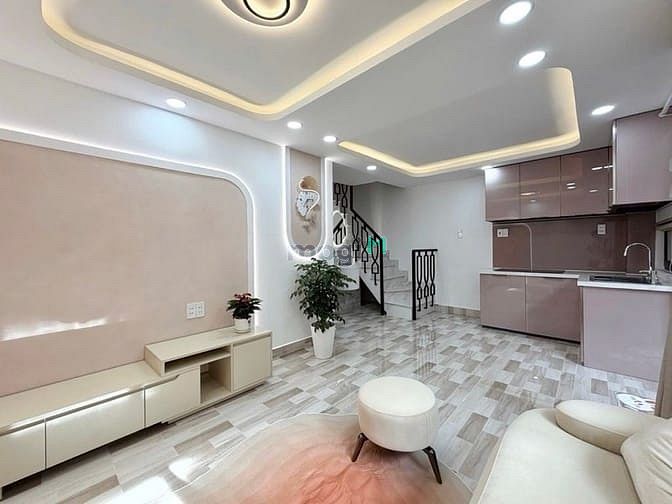 Hình ảnh 🍒Định Thổ Địa🍒 Siêu phẩm h3g Phan Văn Trị Ngang 5m 3 Lầu BTCT