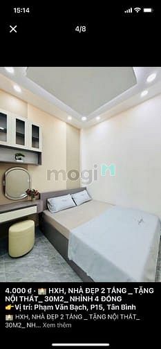 Hình ảnh LỤM NHẸ em Phạm Văn Bạch-p15-Tân Bình- TPHCM, SHR, 2tỷ855