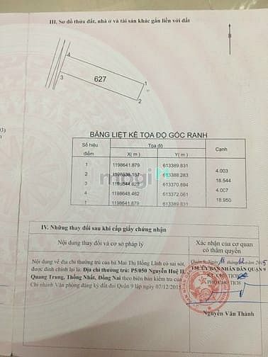 Hình ảnh Bán đất hẻm 39, đường 102, Lã Xuân Oai, TNP. A, Q9. - DT 75m2 (4x19m )