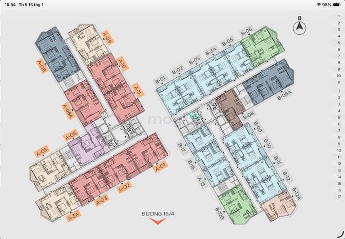 Hình ảnh Mb6623 nạp rút nhanh chóng cao cấp Hacom Tower mặt tiền đường 16 tháng 4 view trực diện bi