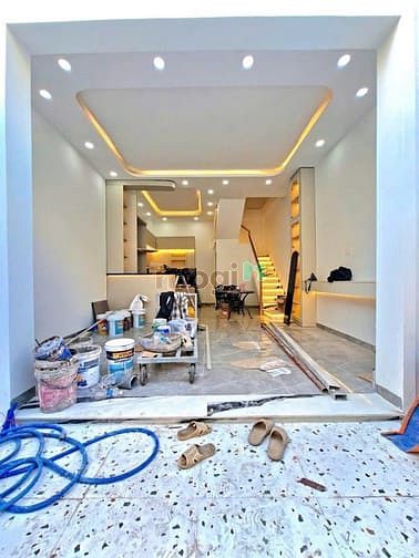 Hình ảnh Nhà Phố XÂY DỰNG MỚI - Hẻm 3m Huỳnh Tấn Phát gần Công An Thị Trấn