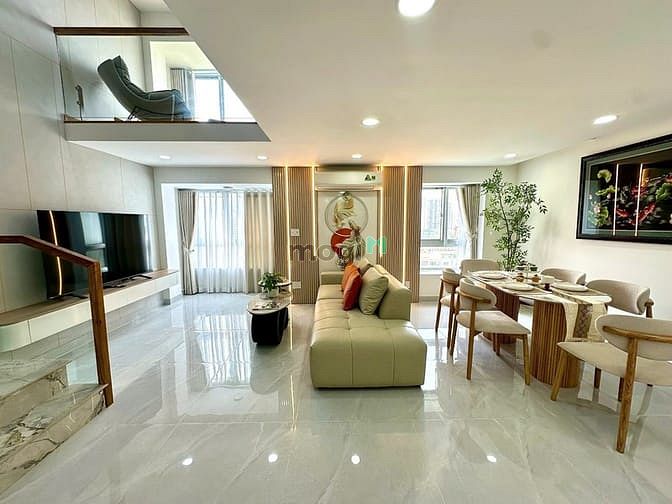Hình ảnh cho thuê căn duplex sky garden hiếm có – 4 phòng ngủ full nội thất