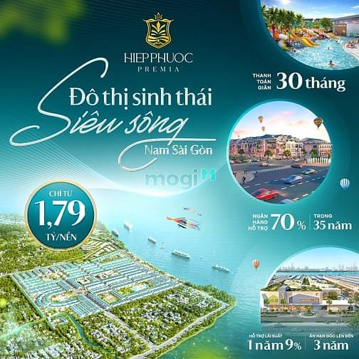 Hình ảnh Bán Đất nền sổ hồng riêng Dự án Hiệp Phước Premia, 540 triệu đồng