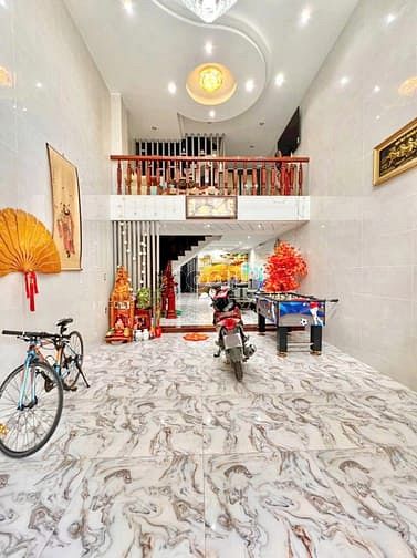 Hình ảnh HOT! Nhà phố tân cổ điển 3 lầu ST Đường nhựa 8m khu Kiều Đàm, Quận 7