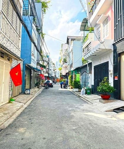 Hình ảnh HÀNG HOT - Nhà phố 5 tầng mặt tiền hẻm nhựa 6m Lý Phục Man, Quận 7