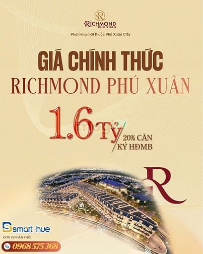 Hình ảnh ✨ công bố giá chính thức richmond phú xuân ✨
