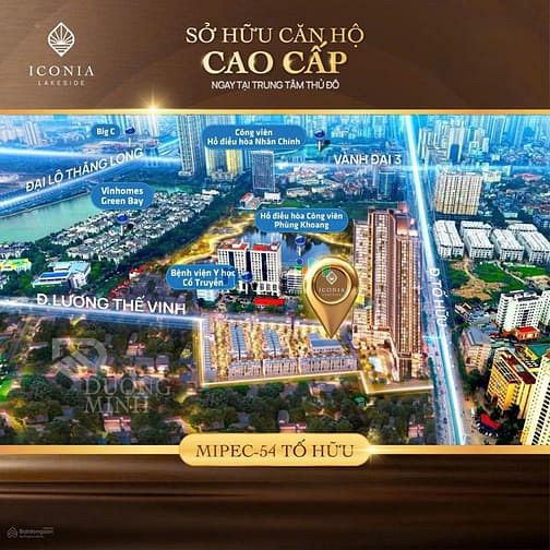 Hình ảnh Trang Chủ MB66.COM Chính Thức ICONIA LAKESIDE (MIPEC 54 TỐ HỮU) Giá Dự Kiến 110Tr/m2