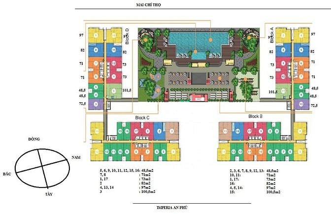 Hình ảnh Cho Thuê CC 2PN 3PN Lexington, Quận 2 cũ, 14,5 ~ 20 triệu