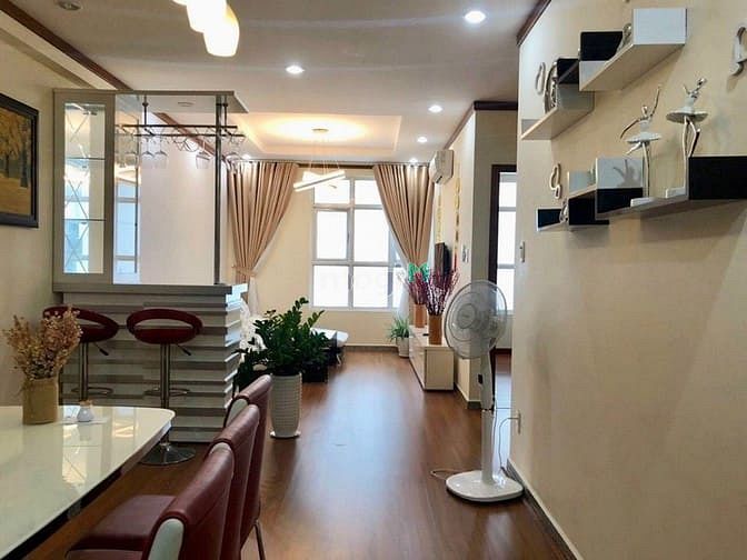 Hình ảnh cho thuê chung cư hoàng anh thanh bình dt 73m2 có 2PN full NT 11 triệu