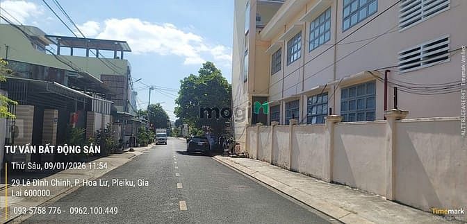 Hình ảnh Đất Mặt tiền Lê Đình Chinh 5*54, Liền kề Trường tiểu học Bùi Dự