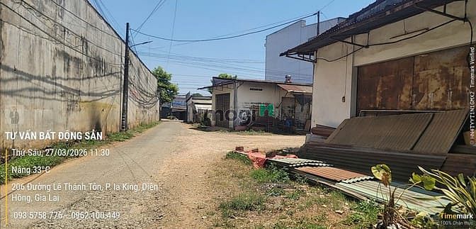 Hình ảnh Đất hẻm 206 Lê Thánh Tôn 10*51 ngay gần Xăng Dầu Lê Hậu