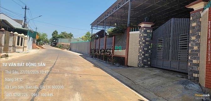 Hình ảnh Đất mặt tiền Lam Sơn 6*32 ngay gần chợ Biển Hồ