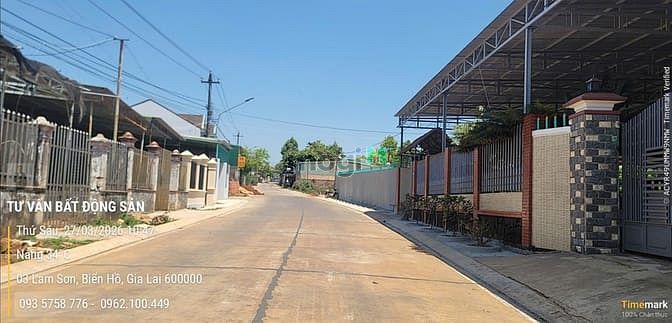 Hình ảnh Đất mặt tiền Lam Sơn 6*32 ngay gần chợ Biển Hồ