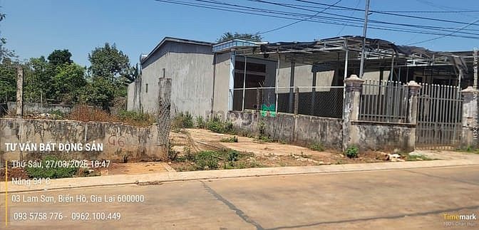 Hình ảnh Đất mặt tiền Lam Sơn 6*32 ngay gần chợ Biển Hồ